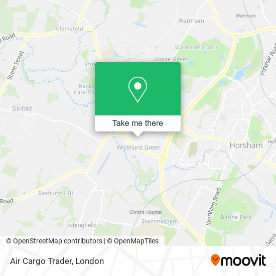 Air Cargo Trader map
