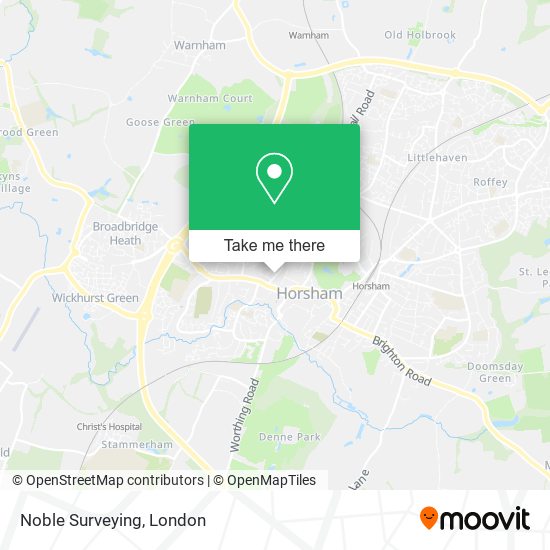 Noble Surveying map