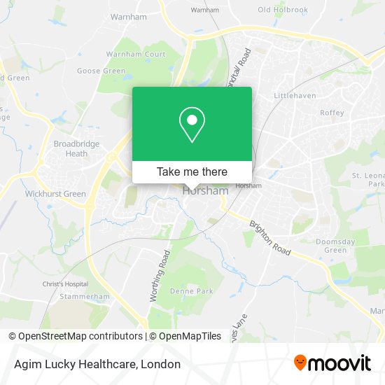 Agim Lucky Healthcare map