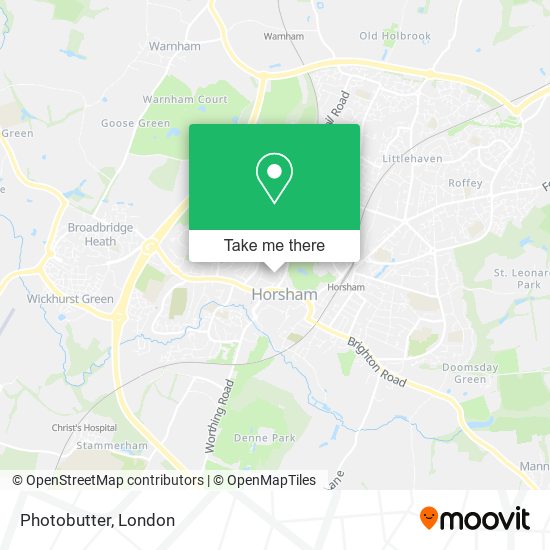 Photobutter map