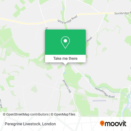 Peregrine Livestock map