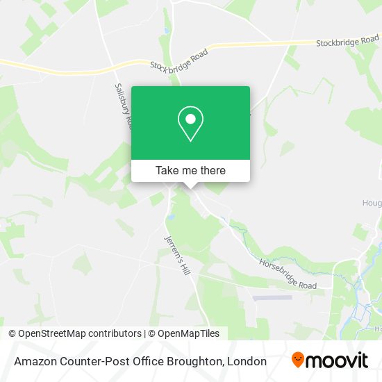 Amazon Counter-Post Office Broughton map