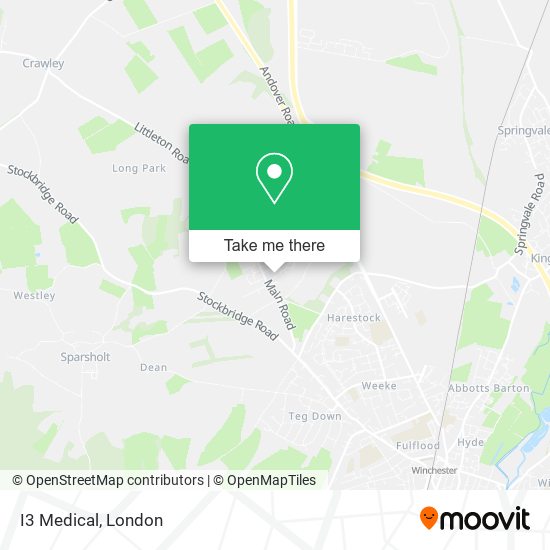 I3 Medical map