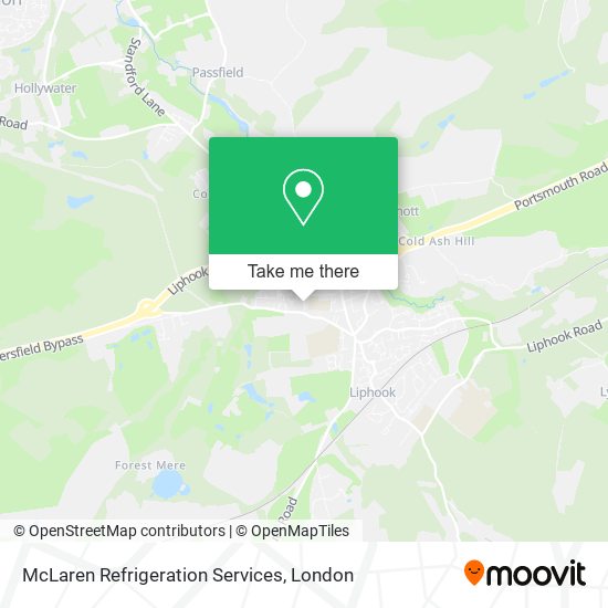 McLaren Refrigeration Services map