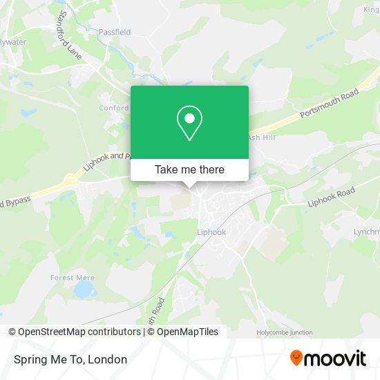 Spring Me To map