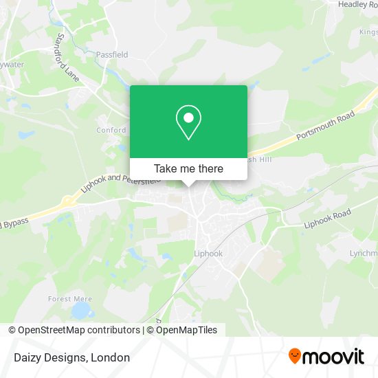 Daizy Designs map