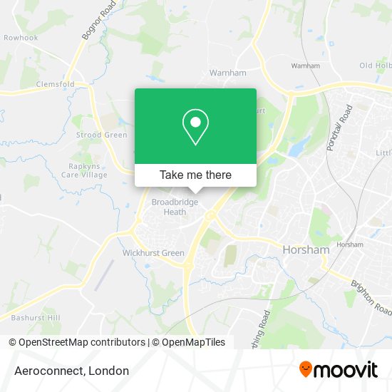 Aeroconnect map