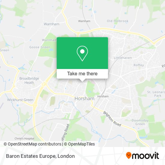 Baron Estates Europe map