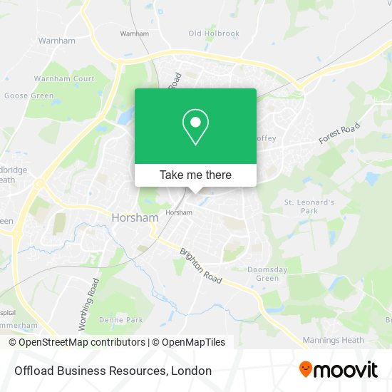 Offload Business Resources map