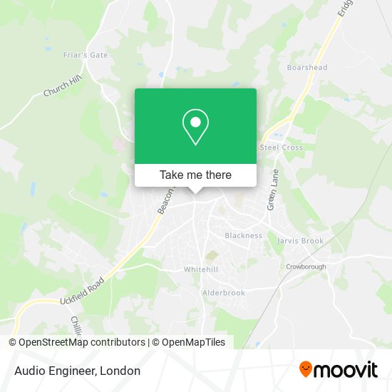 Audio Engineer map