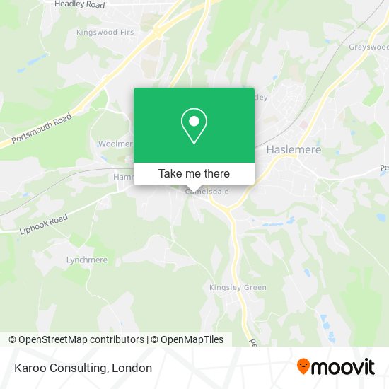 Karoo Consulting map