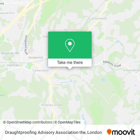 Draughtproofing Advisory Association the map