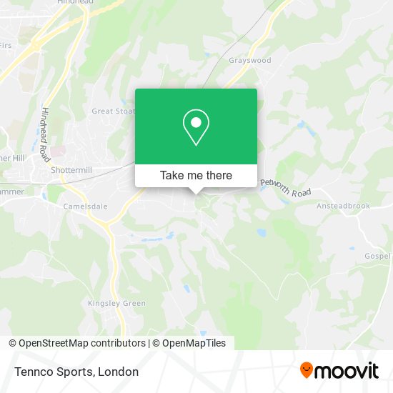 Tennco Sports map
