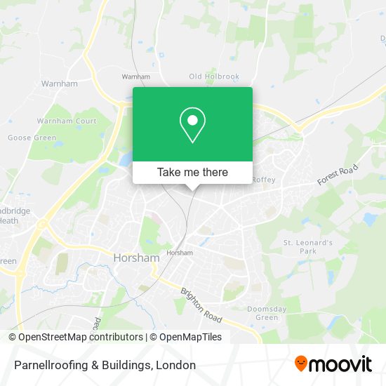 Parnellroofing & Buildings map