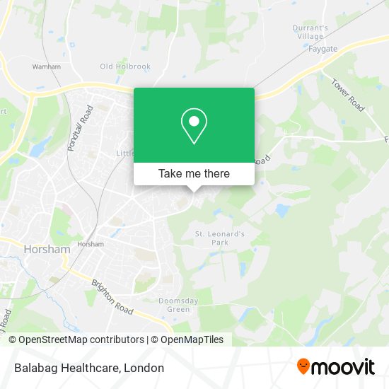 Balabag Healthcare map