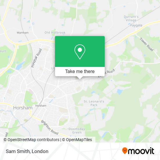 Sam Smith map