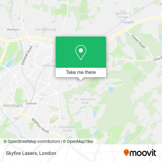 Skyfire Lasers map