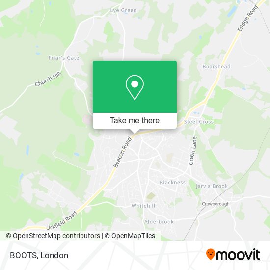 BOOTS map