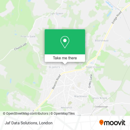 Jaf Data Solutions map