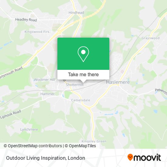 Outdoor Living Inspiration map