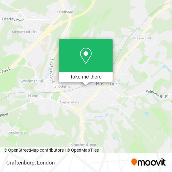 Craftenburg map