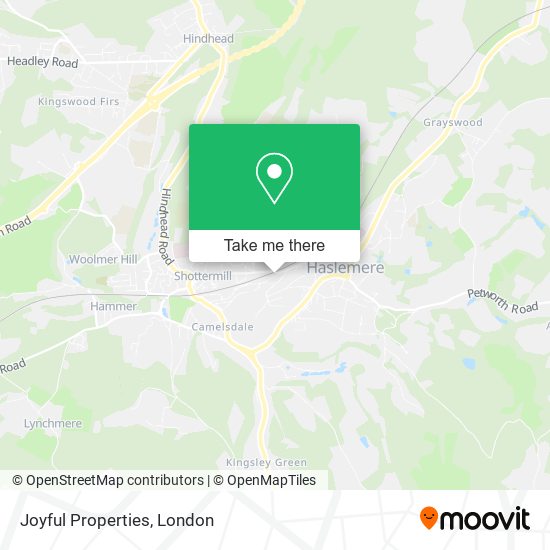 Joyful Properties map