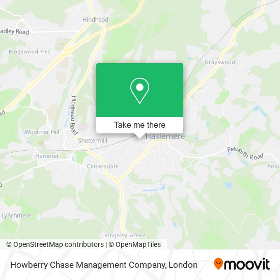 Howberry Chase Management Company map