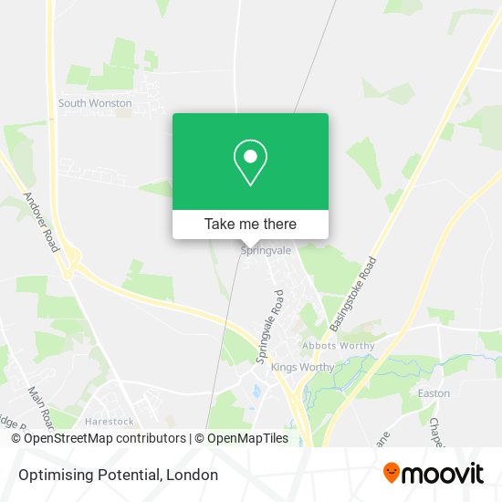 Optimising Potential map