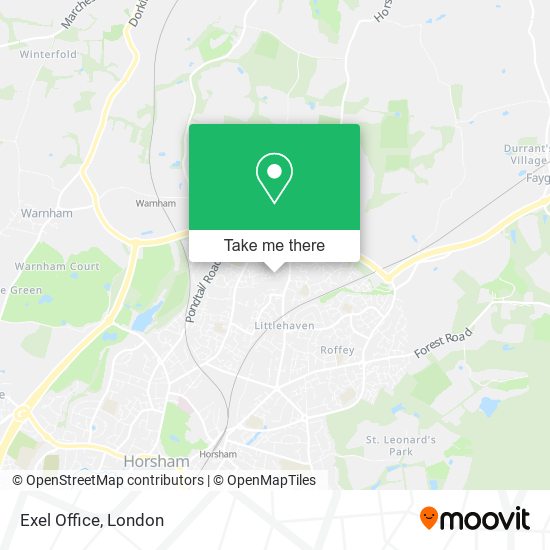 Exel Office map