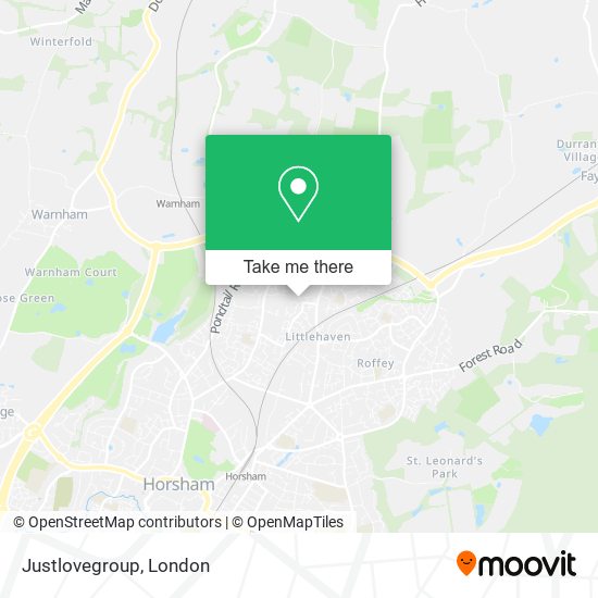 Justlovegroup map