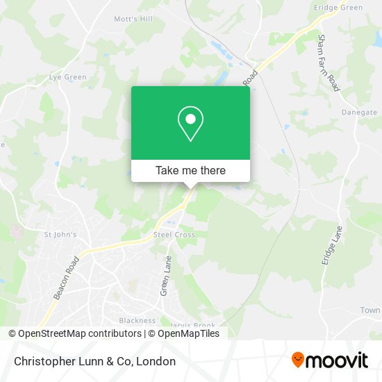 Christopher Lunn & Co map