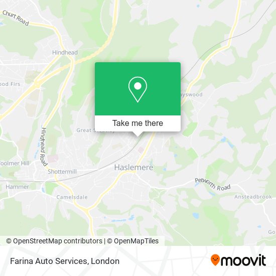 Farina Auto Services map