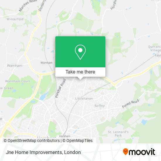 Jne Home Improvements map