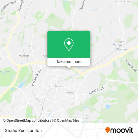Studio Zuri map