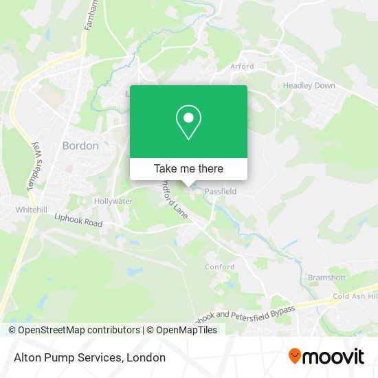 Alton Pump Services map