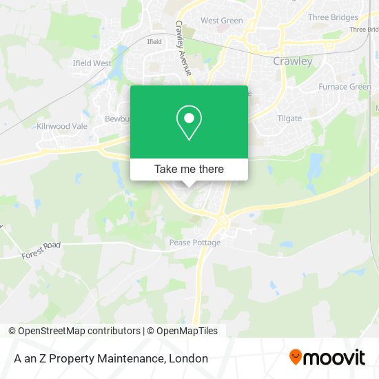 A an Z Property Maintenance map