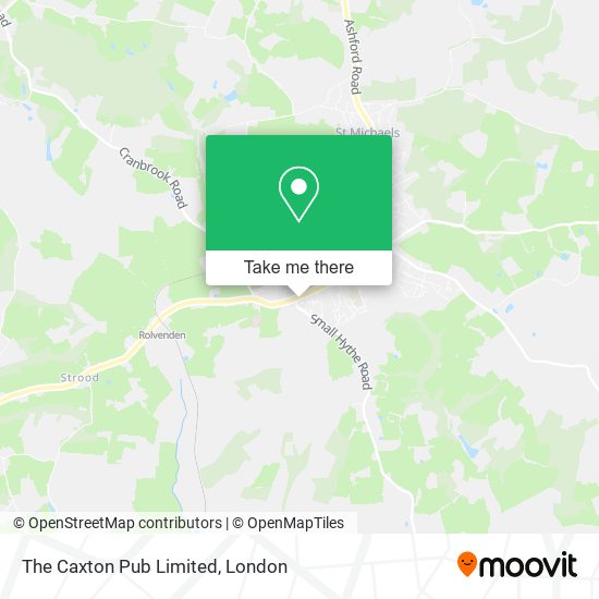 The Caxton Pub Limited map