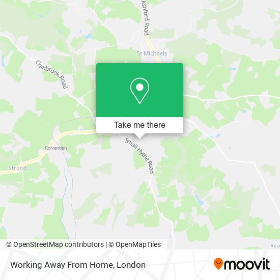 Working Away From Home map