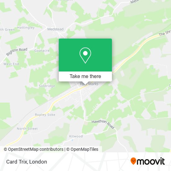 Card Trix map