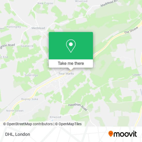 DHL map