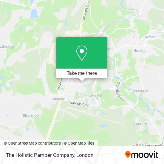 The Holistic Pamper Company map