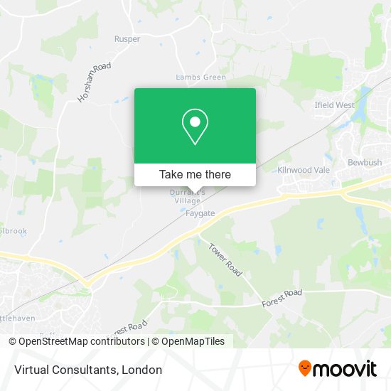 Virtual Consultants map