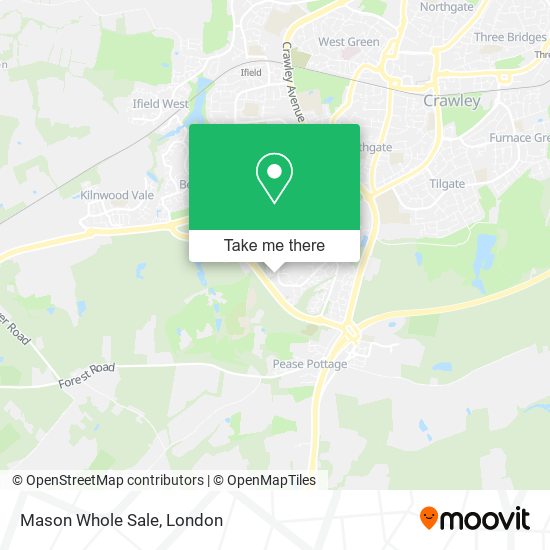 Mason Whole Sale map