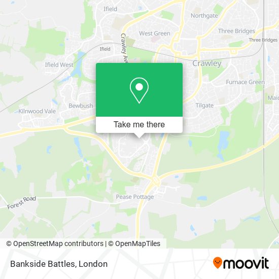 Bankside Battles map