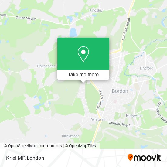 Kriel MP map