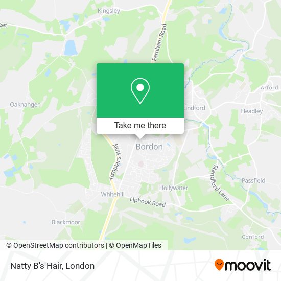 Natty B's Hair map