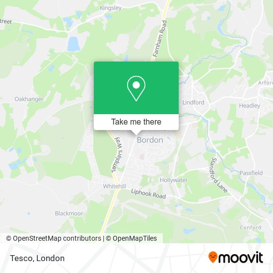 Tesco map