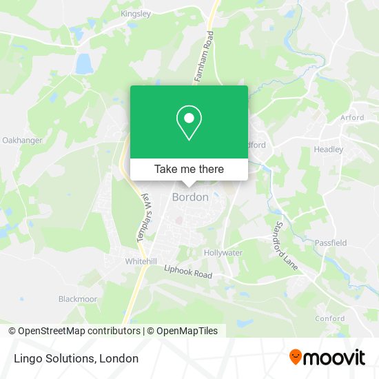 Lingo Solutions map