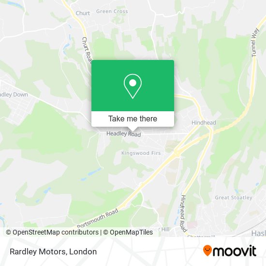 Rardley Motors map