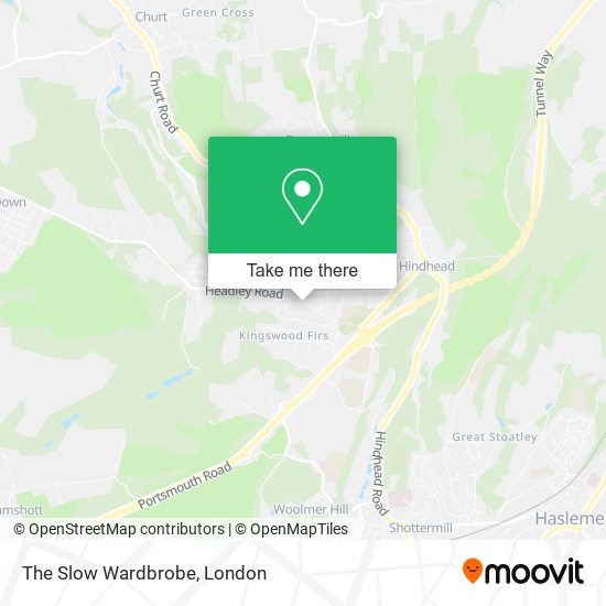 The Slow Wardbrobe map